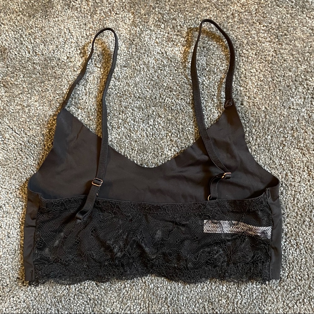 OUT FROM UNDER BLACK LACE BACK BRALETTE